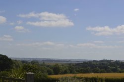 Looking back towards Draycote Wallpaper