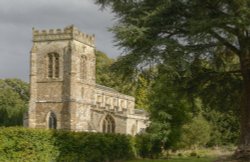 St Michaels Church, Great Tew, Oxfordshire Wallpaper