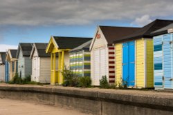 Beach Huts at Chapel Point Wallpaper