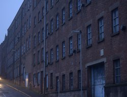 Mill at Dusk, Leek, Staffordshire Wallpaper