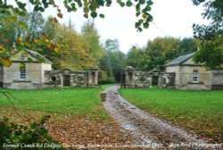 Bath Lodges, Verge Woodland, Badminton, Gloucestershire 2015 Wallpaper