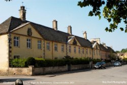 Almshouses & Former School, High Street, Badminton, Gloucestershire 2011 Wallpaper