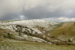 Light Snow near Pott Shrigley, Cheshire Wallpaper