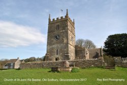 St John the Baptist Church, Old Sodbury, Gloucestershire 2017 Wallpaper