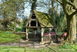 Lychgate, St John the Baptist Church, Old Sodbury, Gloucestershire 2017 Wallpaper