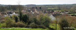 Old Sodbury Village from St John the Baptist Church, Gloucestershire 2017 Wallpaper