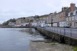 Port Bannatyne sea front Wallpaper