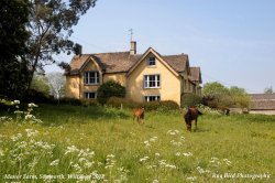 Manor Farmhouse, Sopworth, Wiltshire 2012 Wallpaper