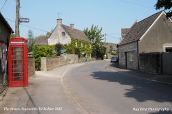 The Street, Sopworth, Wiltshire 2012 Wallpaper