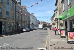 Long Street, Tetbury, Gloucestershire 2015 Wallpaper