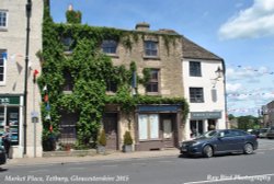 Market Place, Tetbury, Gloucestershire 2015 Wallpaper