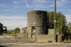 Farm Chemical Tank, Hawkesbury Upton, Gloucestershire 2012 Wallpaper