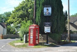 Telephone Kiosk, The Street, Great Somerford, Wiltshire 2015 Wallpaper