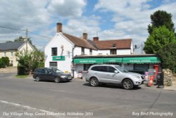 Village Shop, Great Somerford, Wiltshire 2015 Wallpaper