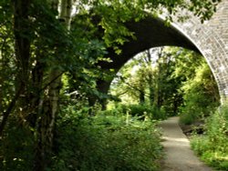 Catcliffe disused Railway Viaduct Wallpaper