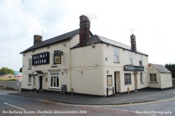 The Railway Tavern, Wotton Rd, Charfield, Gloucestershire 2014 Wallpaper