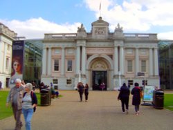 Maritime Museum approach and frontage Greenwich, London Wallpaper