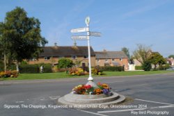 Signpost, Kingswood, nr Wotton Under Edge, Gloucestershire 2014. Wallpaper
