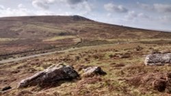 Widecombe, Rippon Tor, Dartmoor, Devon Wallpaper