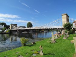 the bridge at marlow Wallpaper