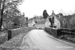 River Avon Bridge, Easton Grey, Wiltshire 2015 Wallpaper