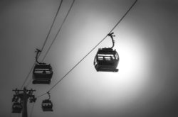 Spotlight on Greenwich Cable Cars Wallpaper