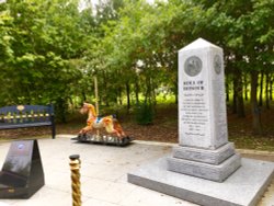 Memorial to the Showmen of Great Britain, Airewas, Staffordshire Wallpaper