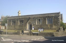 St Mary's Church Hall, Malmesbury, Wiltshire 2013 Wallpaper