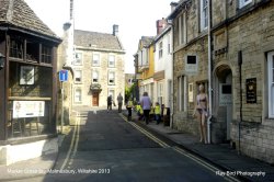 Market Cross St, Malmesbury, Wiltshire 2013 Wallpaper