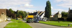 The Green, Biddestone, Wiltshire 2013 Wallpaper