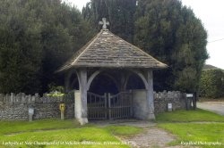 Lychgate, Biddestone, Wiltshire 2013 Wallpaper