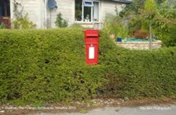 Postbox in Hedge !! Biddestone, Wiltshire 2013 Wallpaper