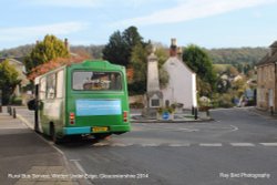 Rural Bus Service, Wotton Under Edge, Gloucestershire 2014 Wallpaper