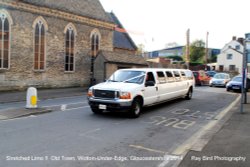 Stretched Limo, Wotton Under Edge, Gloucestershire 2014 Wallpaper