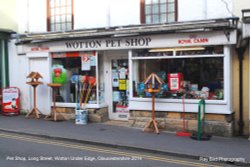 Pet Shop, Long Street, Wotton Under Edge, Gloucestershire 2014 Wallpaper