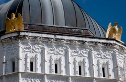 Detail of building in Portmeirion Wallpaper