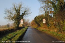 Littleton Drew Lane, Acton Turville, Gloucestershire 2014 Wallpaper