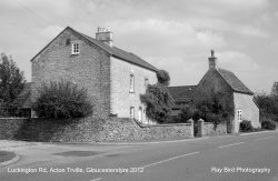 Cottages, Luckington Rd, Acton Turville, Gloucestershire 2012 Wallpaper