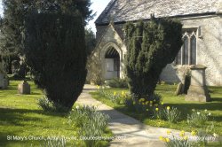 St Mary's Church, Acton Turville, Gloucestershire 2012 Wallpaper