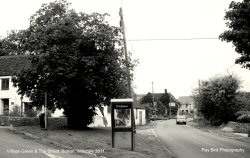 The Village Green, Phonebox & The Street, Burton, Wiltshire 2011 Wallpaper