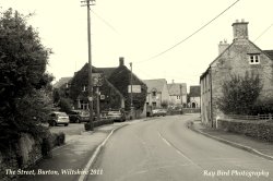 The Street, Burton, Wiltshire 2011 Wallpaper