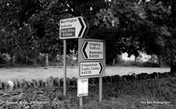 Signpost, Burton, Wiltshire 2011 Wallpaper