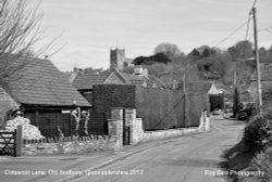 Cotswold Lane, Old Sodbury, Gloucestershire 2017 Wallpaper