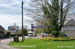 The Green, Old Sodbury, Gloucestershire 2017 Wallpaper