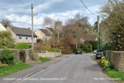 Cotswold Lane, Old Sodbury, Gloucestershire 2017 Wallpaper