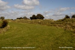 Iron-Age Hill Fort (later Roman Camp), Little Sodbury, Gloucestershire 2011 Wallpaper