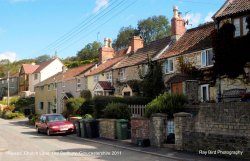 Houses, Church Lane, Old Sodbury, Gloucestershire 2011 Wallpaper