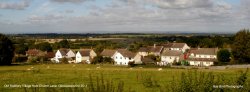 Old Sodbury Village from Church Lane, Gloucestershire 2011 Wallpaper