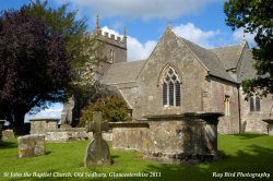 St John the Baptist Churchyard, Old Sodbury, Gloucestershire 2011 Wallpaper