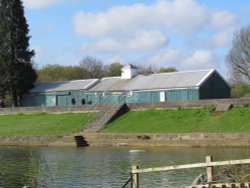 the boat house, Ruislip Lido (now demolished) Wallpaper